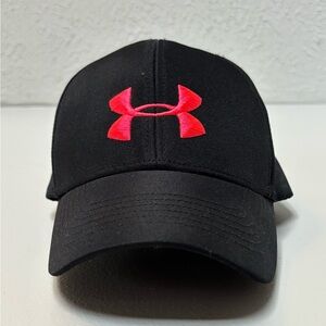 Under Armour Women’s Black & Pink Neon Hat NWOT